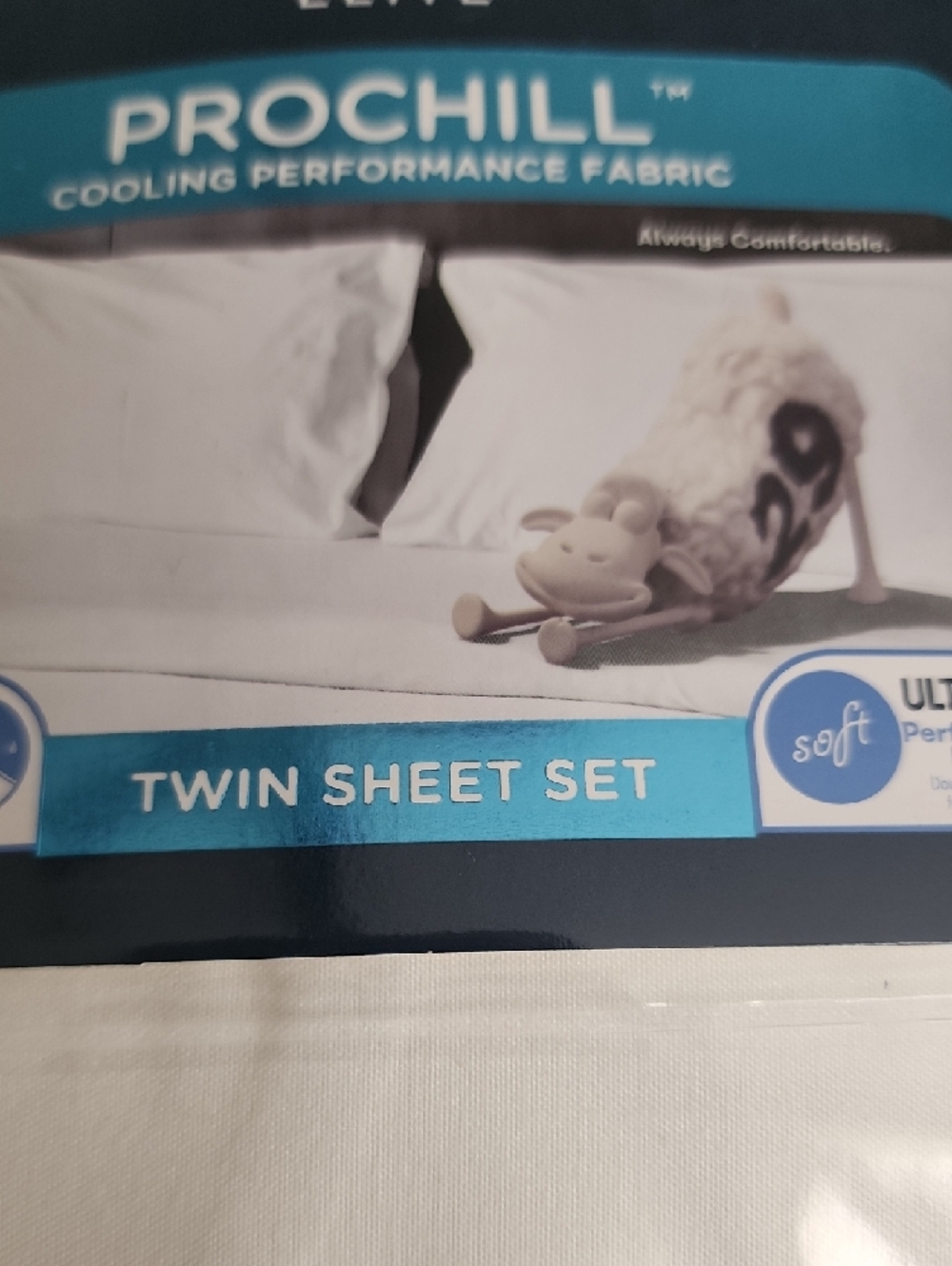 Serta PerfectSleeper ProChill Twin Sheet Set - White - Picture 2 of 8